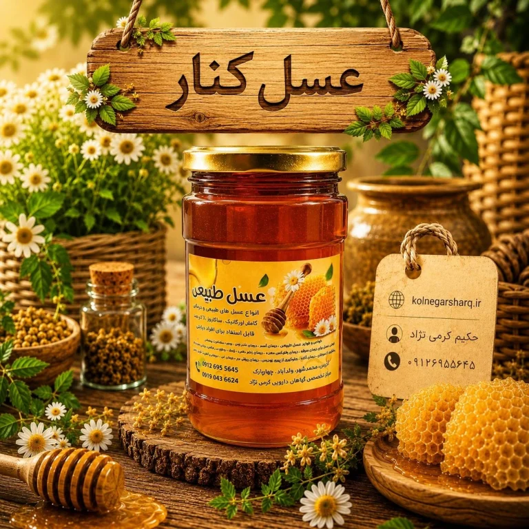 عسل کنار 1 کیلویی